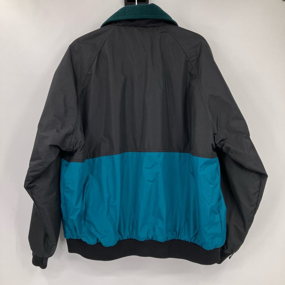 Vintage Wear Guard Black Blue Embroidered Logo Zip Insulated 2401 Jacket Coat View 3